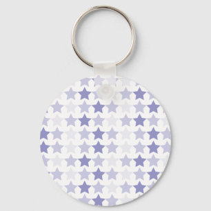 Porte-clés Porte - clé Patriotique Blue Ombre Stars