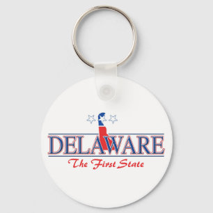 Porte-clés Porte - clé patriotique du Delaware