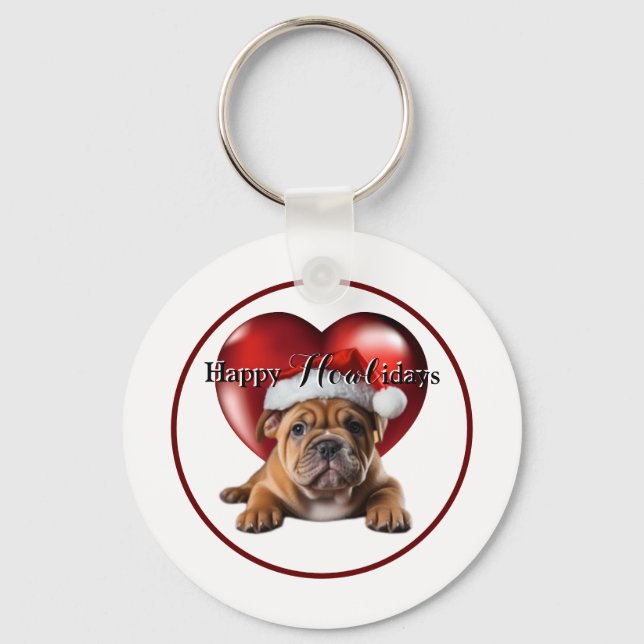 Porte-clés Porte - clé père Noël Paws (Recto)