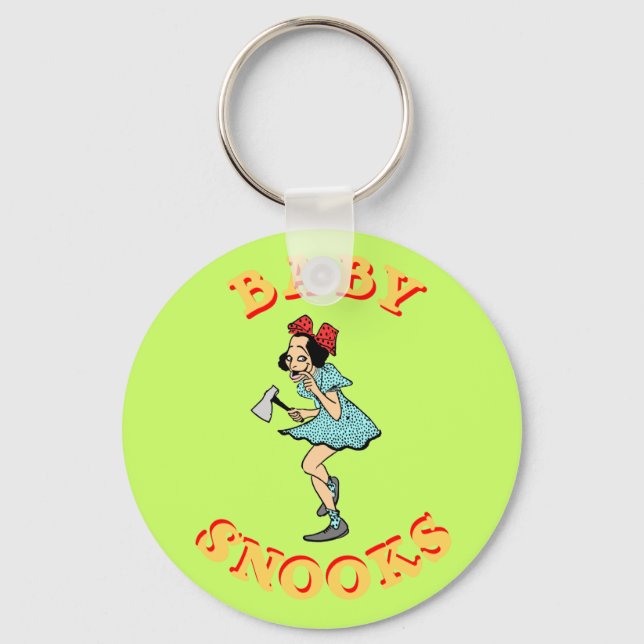 Porte-clés Porte - clé personnalisable Baby Snooks (Recto)