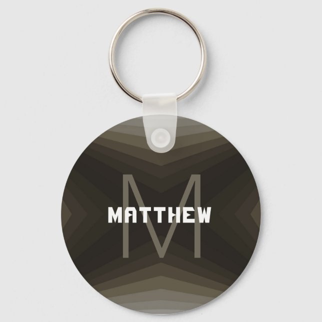 Porte-clés Porte - clé personnalisable Grayish - Brown - HAMb (Recto)
