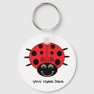 Porte-clés Porte - clé personnalisé de coccinelle