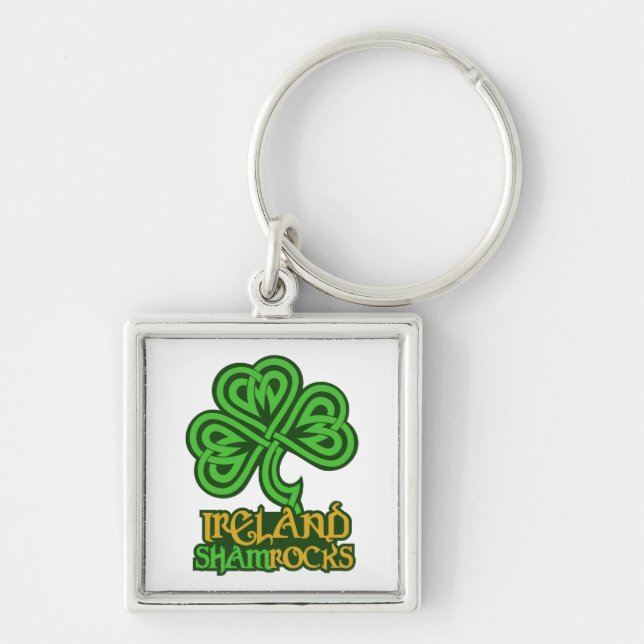 Porte-clés Porte - clé personnalisé irlandais (Devant)