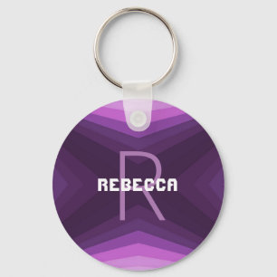 Porte-clés Porte - clé personnalisé violet - HAMbyWG