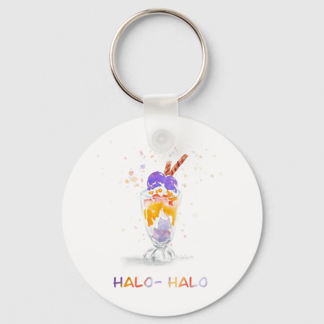 Porte-clés Porte - clé philippin philippin Halo Halo (Recto)