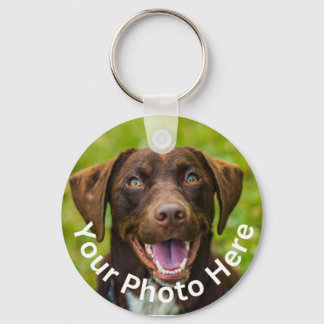 Porte-clés Porte - clé photo en métal personnalisé