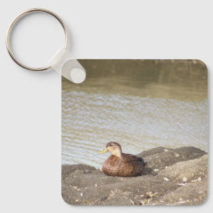 Porte-clés Porte - clé photo Mallard Duck