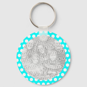 Porte-clés Porte - clé photo Polka Dot