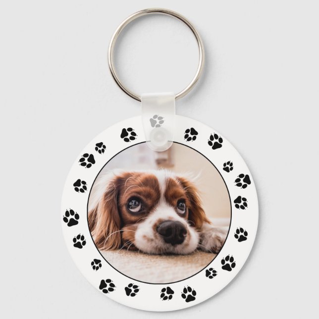 Porte-clés Porte - clé photo Puppy (Recto)