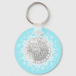 Porte-clés Porte - clé photo Snowflake