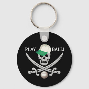 Porte-clés Porte - clé pirate de baseball