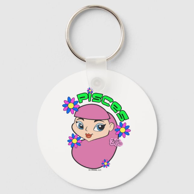 Porte-clés Porte - clé Pisces (Recto)