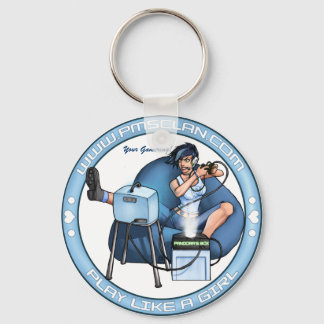 Porte-clés Porte - clé PMS - Boîte de Pandore Bleu 2