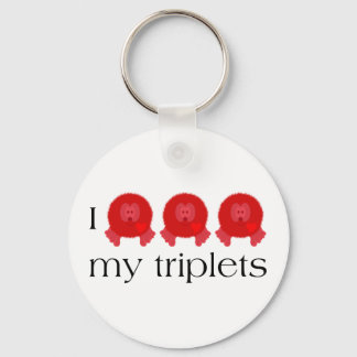 Porte-clés Porte - clé Pom Triplets