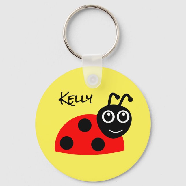 Porte-clés Porte - clé Porte - clé-enfant Ladybug (Recto)