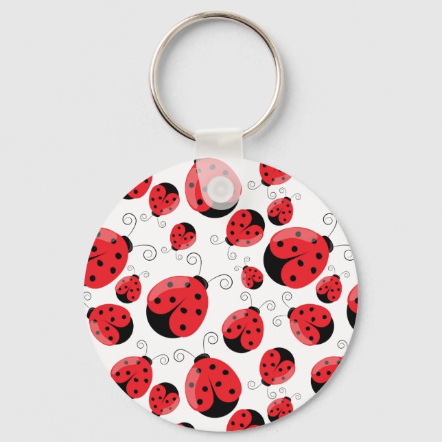 Porte-clés Porte - clé porte - clé-Ladybug (Recto)