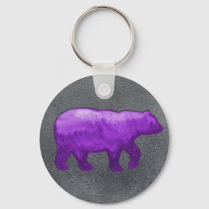 Porte-clés Porte - clé pourpre d'ours