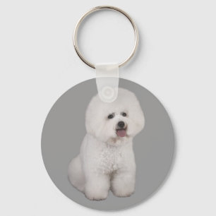 Porte-clés Porte - clé précieux de Bichon Frise