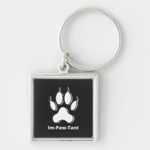 Porte-clés Porte - clé Premium Im-Paw-Tant