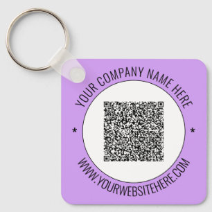 Porte-clés Porte - clé promotionnel Votre QR Code Nom Site We