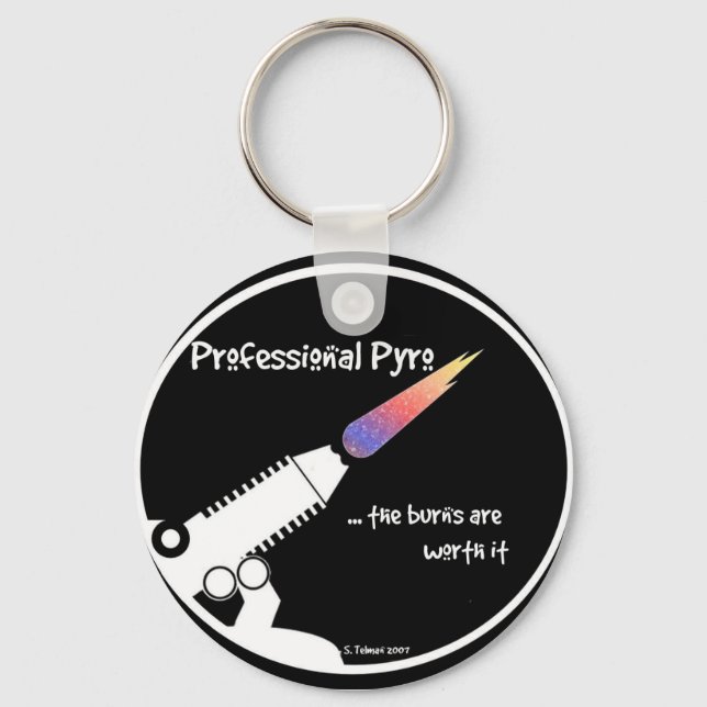 Porte-clés Porte - clé Pyro professionnel (Recto)