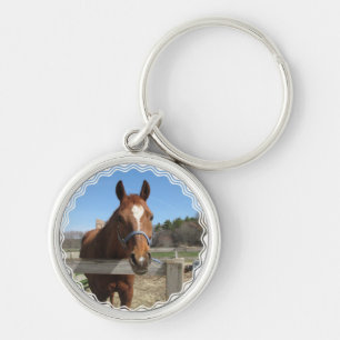 Porte-clés Porte - clé quart doux de cheval