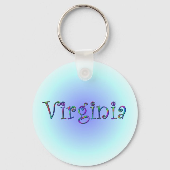 Porte-clés Porte - clé Rainbow Virginia (Recto)