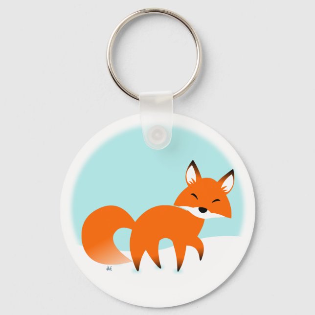 Porte-clés Porte - clé Red Fox (Recto)