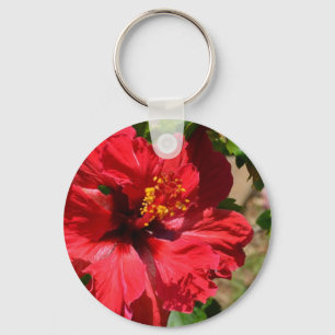 Porte-clés Porte - clé Red Hibisus