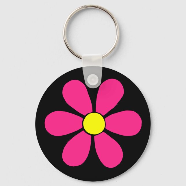 Porte-clés Porte - clé Retro Daisy (Recto)