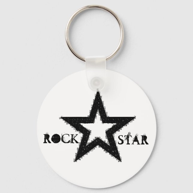 Porte-clés Porte - clé Rock Star (Recto)