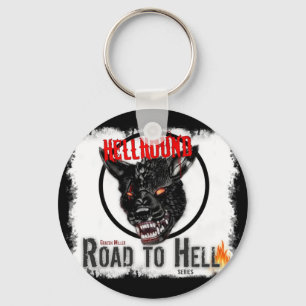 Porte-clés Porte - clé rond de Hellhound