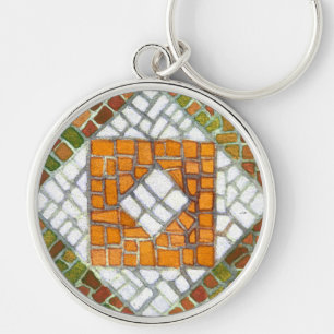 Porte-clés PORTE - CLÉ ronde MOSAIC Premium AUTUMN