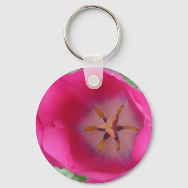 Porte-clés Porte - clé rose (Recto)