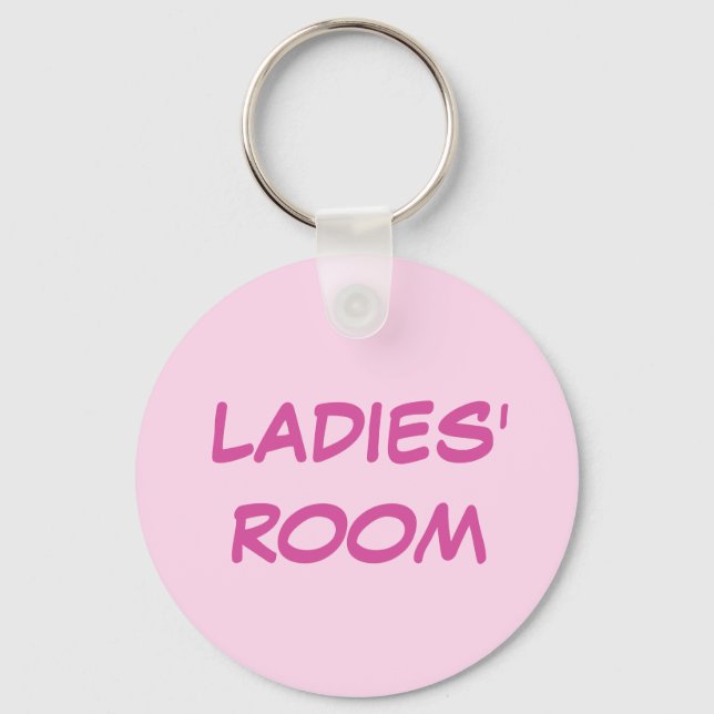 Porte-clés Porte - clé rose chambre femme (Recto)
