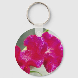 Porte-clés Porte - clé rose de fleur