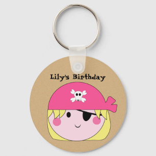 Porte-clés Porte - clé rose fait sur commande mignon