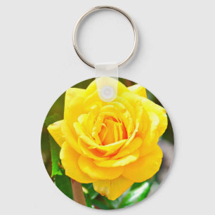 Porte-clés Porte - clé rose jaune