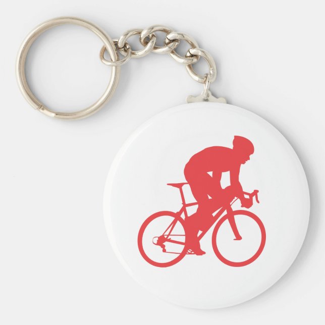 Porte-clés Porte - clé rouge Biker (Devant)