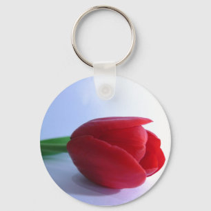Porte-clés Porte - clé rouge de tulipe