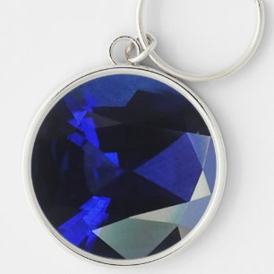 Porte-clés Porte - clé Sapphire rond