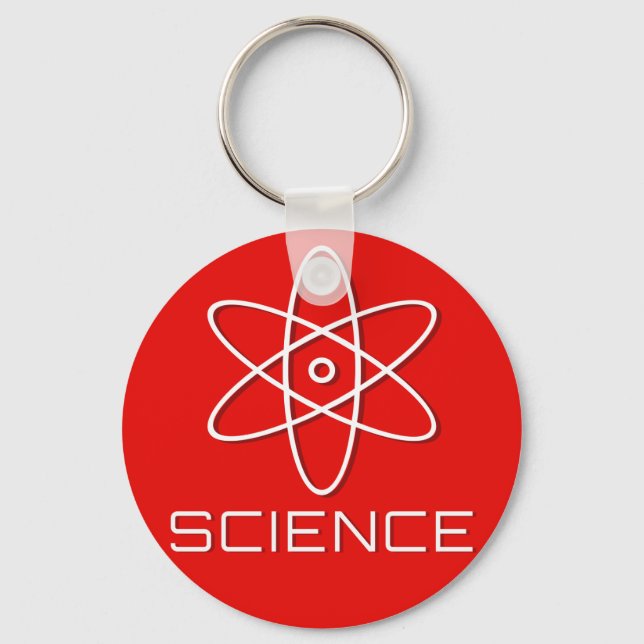 Porte-clés Porte - clé scientifique rouge (Recto)