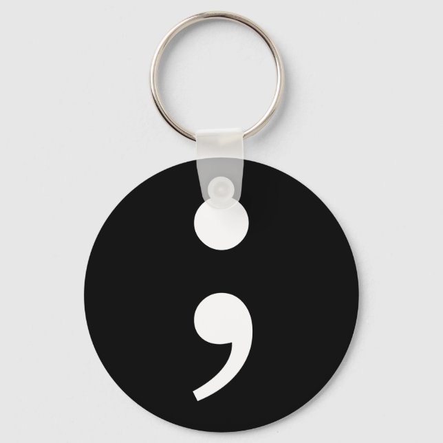Porte-clés Porte - clé Semicolon (Recto)