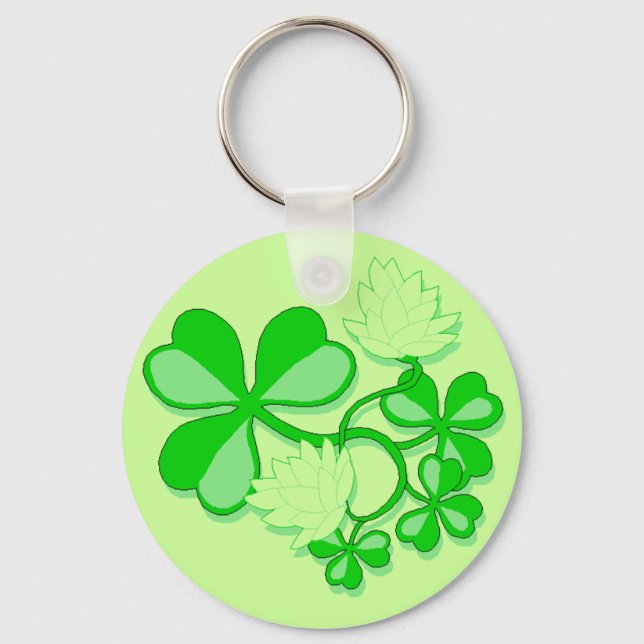 Porte-clés Porte - clé shamrock (Recto)