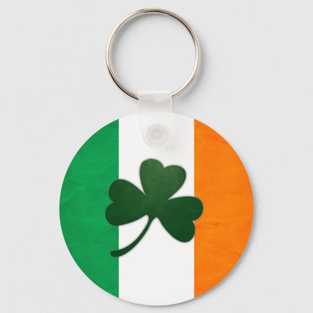 Porte-clés Porte - clé Shamrock irlandais (Recto)