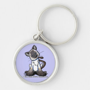 Porte-clés Porte - clé siamois de chaton