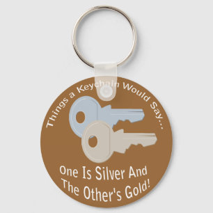 Porte-clés Porte - clé Silver et Gold Keys
