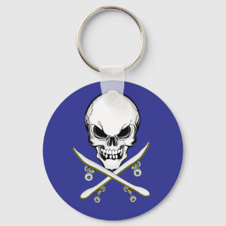 Porte-clés Porte - clé Skull and Cross Skateboards