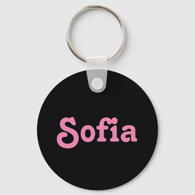 Porte-clés Porte - clé Sofia (Recto)