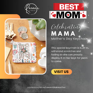 Porte-clés Porte - clé spécial de la fête des mères